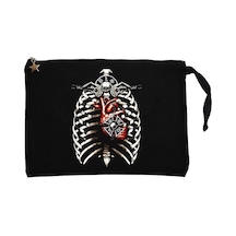 Black Label Es 106 Siyah Clutch Astarlı Cüzdan / El Çantası Siyah