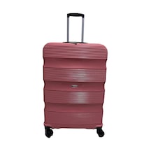 Albatros Pp Valiz Gül Kurusu Siyah Kabin Boy 605659 Gülkurusu