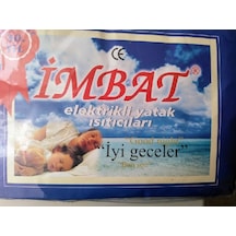 İmbat Çift Kişilik Elektrikli Battaniye Çok Renkli
