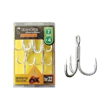 Sea Horse Diamond Scaled Sharp Hook Oty:7 No:4 Standart
