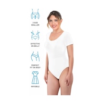Beyaz Mı Emay 1926 Soft Yarım Kollu Body Beyaz