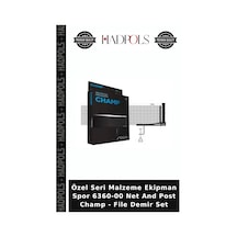 Özel Seri Malzeme Ekipman Spor 6360-00 Net And Post Champ - File Demir Set Belirtilmemiş