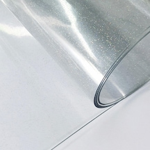 Simli 1,6Mm Kalın Şeffaf Pvc Masa Örtüsü