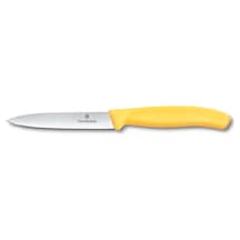 Victorinox 6.7708.c1 Swiss Classic 10cm Soyma Bıçağı, Sarı Çok Renkli