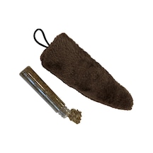 Markapet Kedi Oyuncağı Kedi Otlu Peluş Kuyruk 18-20 cm Krem