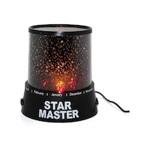 Büyüleyici Star Master Led Lamba 11x11 Cm Gece Çok Renkli