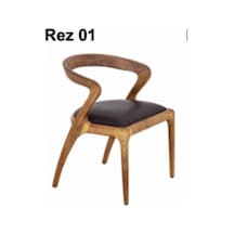 Rez 01 Modern Şık Ergonomik Dayanıklı Konforlu Ahşap Ayaklı Salon Yemek Sandalyesi Modeli Çok Renkli