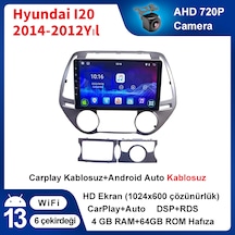 Hyundai I20 2014-2012yıl Android 4gb Ram 64gb Rom Carplay Multime