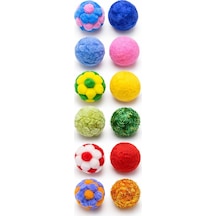 Majo Kedi Oyuncağı Karışık 5 Cm 4lü Top