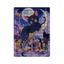 Ghostbastır Design Ay Savaşçısı 99 Parça Ayaklı Puzzle Dekoratif Çocuk Yapbozu 0107
