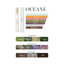 Océane Edp Erkek Parfüm Seyahat Boy 10 Ml Fresh - Deniz - Narenciye Aromatik, Limon, Gül Çok Renkli