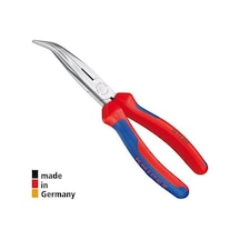 Knipex 2622200 İzoleli Kargaburun Eğri 200mm