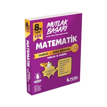 8.Sınıf LGS Mutlak Başarı Matematik Fasikül ve Soru Bankası -  Muba Yayınları