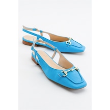 Luvishoes Area Bebe Mavi Kadın Sandalet Bebek Mavisi