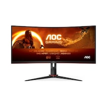 AOC CU34G2XP/BK 34" 1 MS 780 Hz Freesync Premium WQHD VA Curved Monitör (Ölü Piksel)