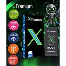 Apple Uyumlu iPhone  7 Plus Batarya Pil Süper Yüksek Kapasiteli Güçlendirilmiş 3550 Mah Xpremium