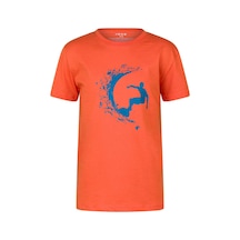 2as Aja Çocuk Baskılı T-shirt Turuncu 220 Turuncu