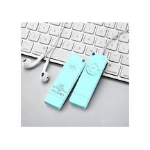 Bluetooth Lu Mp3 Player Dahili Hoparlör Kablolu Ve Kablosuz Kulaklık Ile Kullanabilme Mini Mp3 Çalar