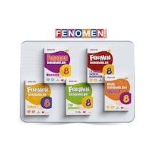 Fenomen Yayınları 8. Sınıf Fenomen Deneme Seti 5 Kitap 2022