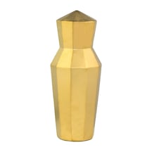 Vitale Dome Dekoratif Vazo Gold 15x15x37 Cm Ak.wlt0671
