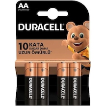 Mey İthalat Duracell Alkalin Pil Aa 4'' Lü Paket