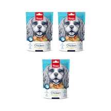 Wanpy Chicken Jerky Biscuit Twists Köpek Ödülü 100 Gr X 3