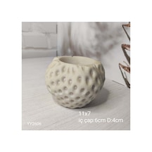 Yy2606 Çilek Saksı Silikon Kalıp