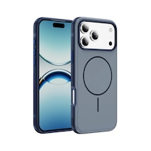 Joko Apple Uyumlu iPhone 17 Pro Max Neksa Magsafe Kapak - Lacivert