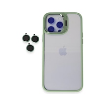 Hnrlıshp Joko Apple iPhone Uyumlu  14 Pro Kılıf Roblox Lens Standlı Kapak - Yeşil