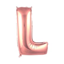 40" Folyo Harf 100cm "l" Rose Gold Rose Gold