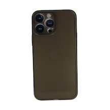 Apple iPhone  Uyumlu,  13 Pro Max Kılıf Pp Ultra İnce Kapak - Gri