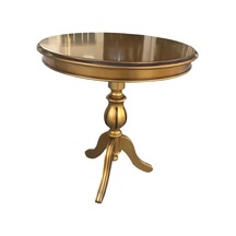 Fiskos Baba Ayak Model Parlak Ihlamur Ağacı Ayak Parlak Gold Mdf N11.2465