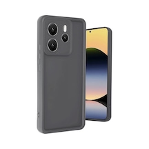 Xiaomi Redmi Note 14 4g Uyumlu Kılıf Viera Silikon - Gri