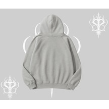 Startmore Beyaz Hırka Sweatshirt Vampir Dış Gri