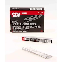 Tr 30 Derece Açılı Dar Maket Bıçağı Yedeği, 9 Mm, 10'lu Paket