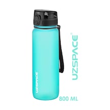 Uzspace 800 Ml -yeni Ebat-boy 25 Cm-tritan Su Matarası Bpa Koku Sızdırma Yok -3053a Buz Mavisi