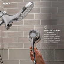 Moen 220c2srn Verso Rainshower/handshower Combination With Infini Diğer