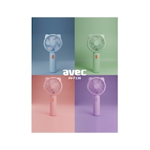 Av-f136 Usb Şarjlı Mini Fan Çok Renkli