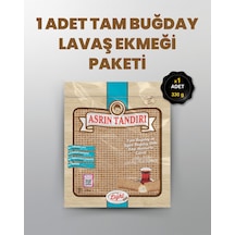 1 Paket Ekşi Hamurlu Tam Buğday Lavaş Ekmeği