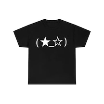 Tarzsokak Beyaz Hiphop Y2k Harajuku Grafik Baskı Punk Streetwear Rock Goth Te Siyah