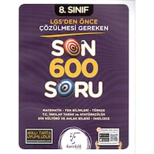 Karekök 8.sınıf Lgs Öncesi Çözülmesi Gereken Son 600 Soru Yeni