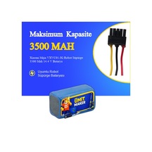Xiaomi Mijia Vxvc01-jg Robot Süpürge 3500 Mah 14.4 V Batarya  Uyumlu Uzun Ömürlü, Yüksek Performans Pil