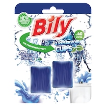 Bily Wc Klozet Rezervuar Blok Mavi Su 2 x 50 G