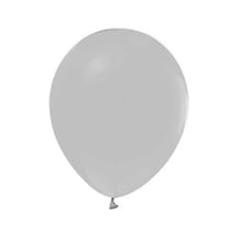 Balon Düz 12 İnc Jojo Balloons Gri Pk:100 Çok Renkli