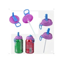 Sunup Sn-29911 Kutulu İçecekler İçin Pipetli İçecek Kapağı Siyah