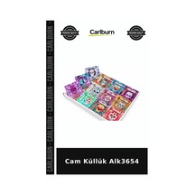Özel Üretim Şık Modern Ev Aksesuarı Masaüstü Dekoratif Cam Küllük Alk3654