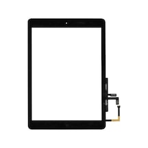 Apple Uyumlu iPad  5.nesil A1822-a1823 Hk Home Tuşlu Dokunmatik Siyah