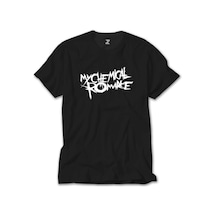 My Chemical Romance Logo Siyah Tişört Siyah