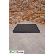 Türût Kuzine Dekoratif Şömine Altlığı-halka Desenli Model