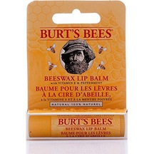 3 Adet Burt's Bees Beeswax Lip Balm Doğal Nane Ferahlığı Dudak Bakım Kremi 4,25 Gr